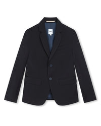 Veste de costume en laine - Marine Blue