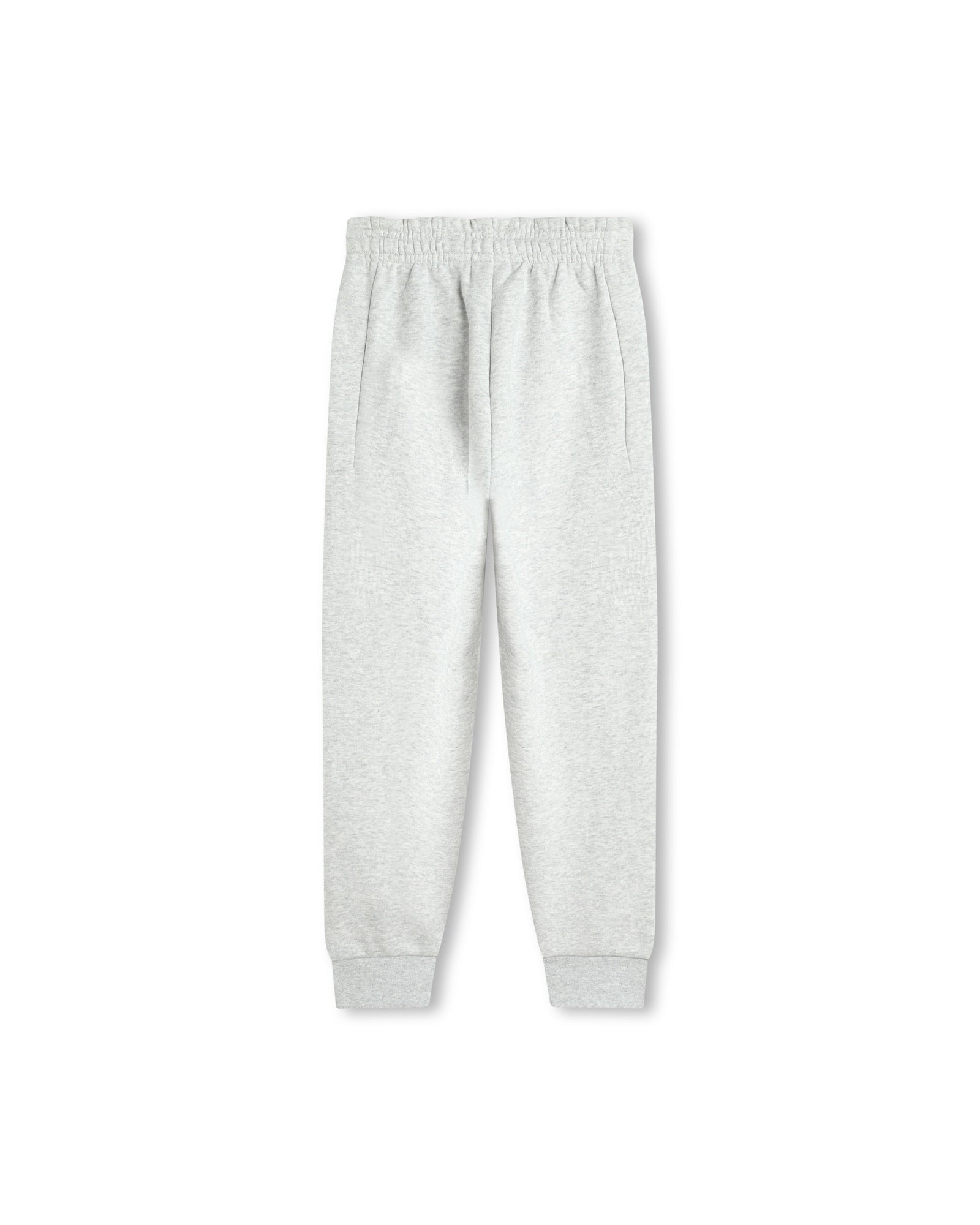 Pantalon à taille élastiquée - Gris Chiné