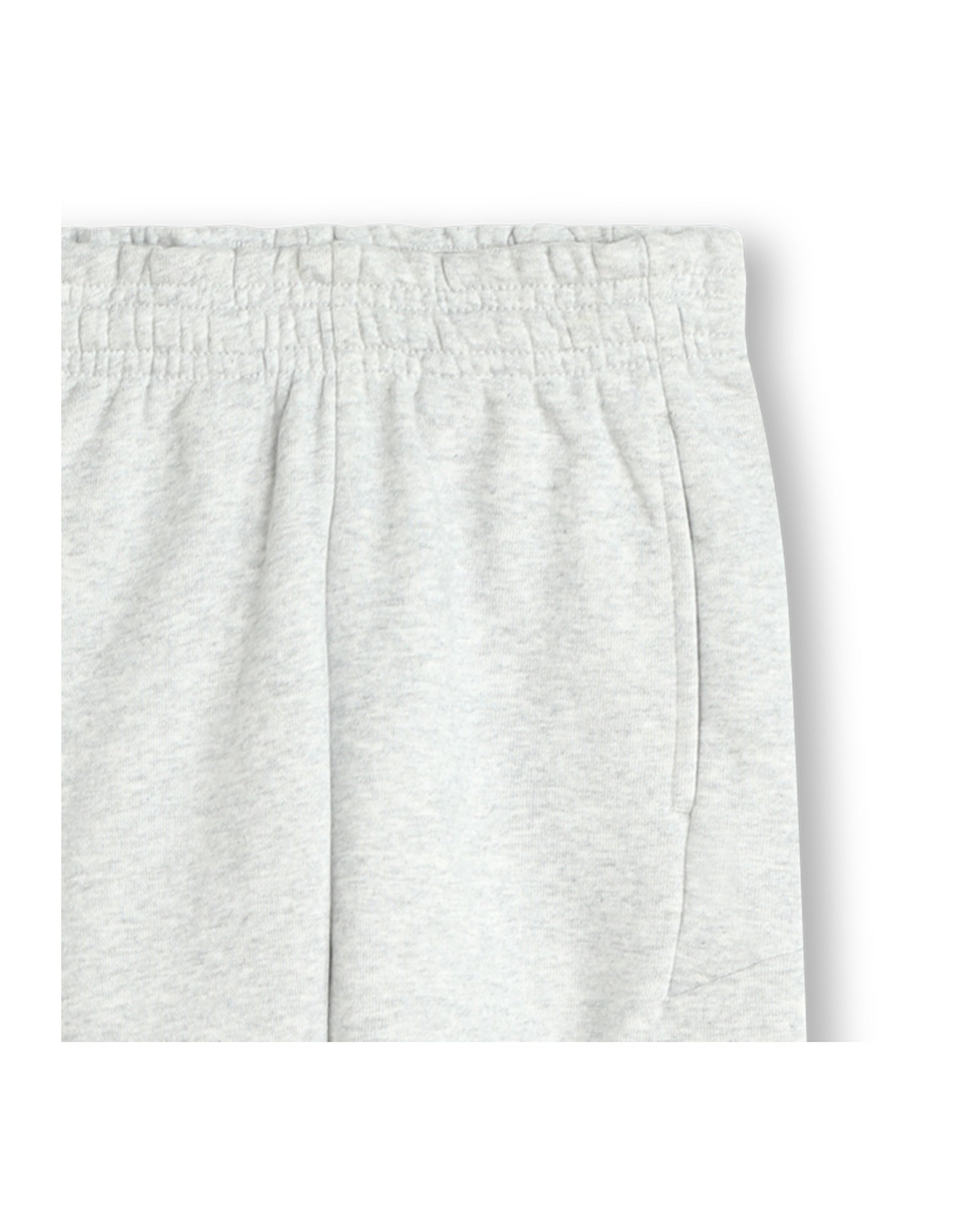 Pantalon à taille élastiquée - Gris Chiné