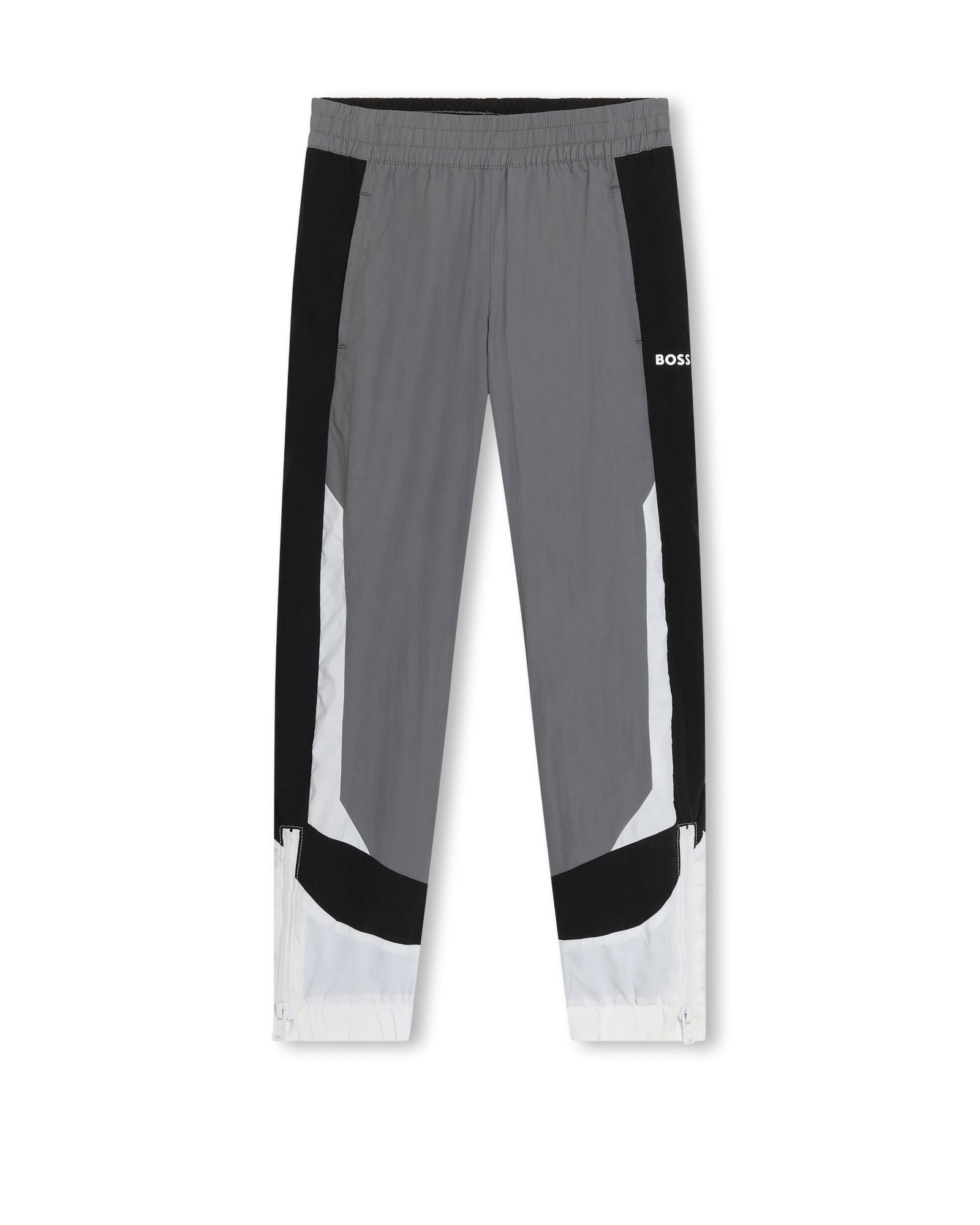 Pantalon à taille élastiquée - Gris Souris