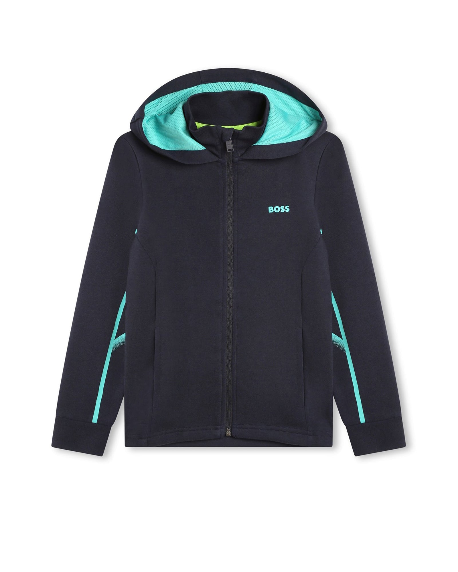 Cardigan à capuche - Bleu Cargo