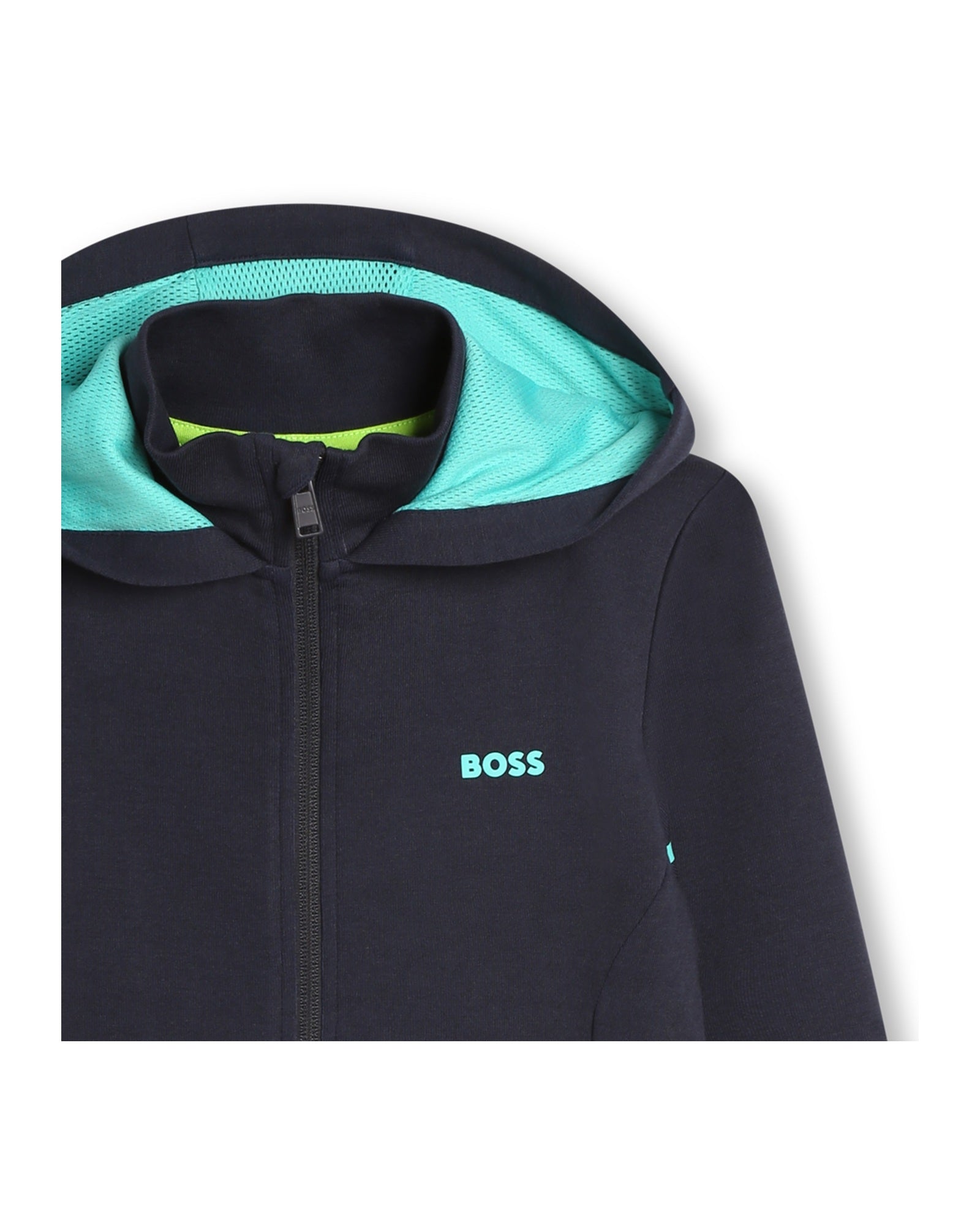 Cardigan à capuche - Bleu Cargo