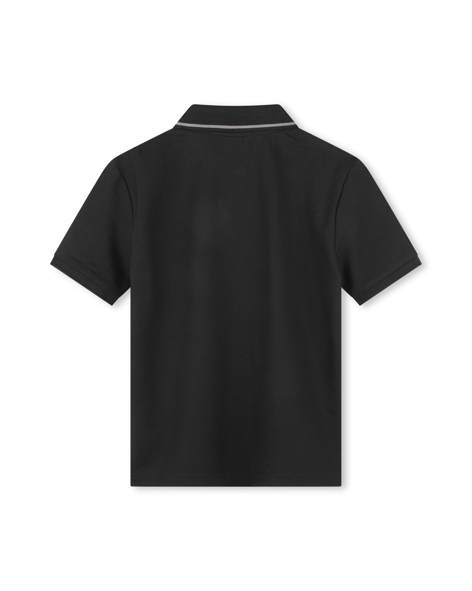 Short-sleeved polo shirt - Black