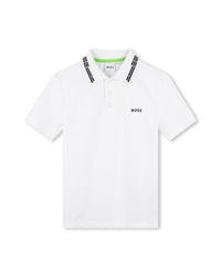 Polo à manches courtes - Blanc