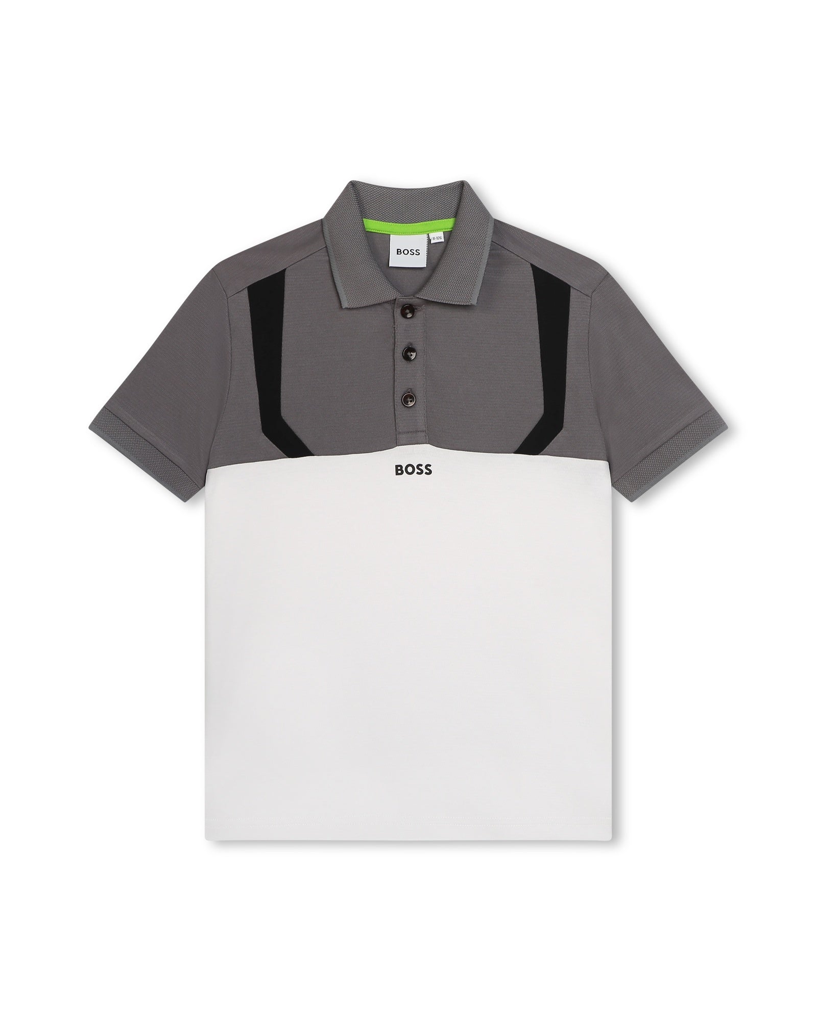 Polo à manches courtes - Gris Souris