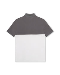 Polo à manches courtes - Gris Souris