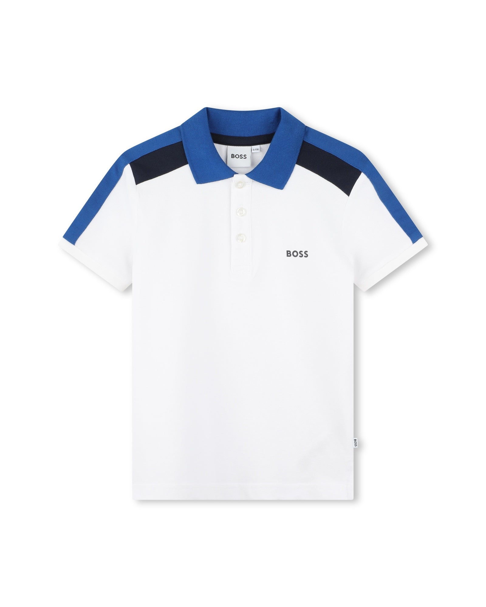 Polo à manches courtes - Blanc