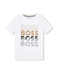 T-shirt à manches courtes en coton - Blanc