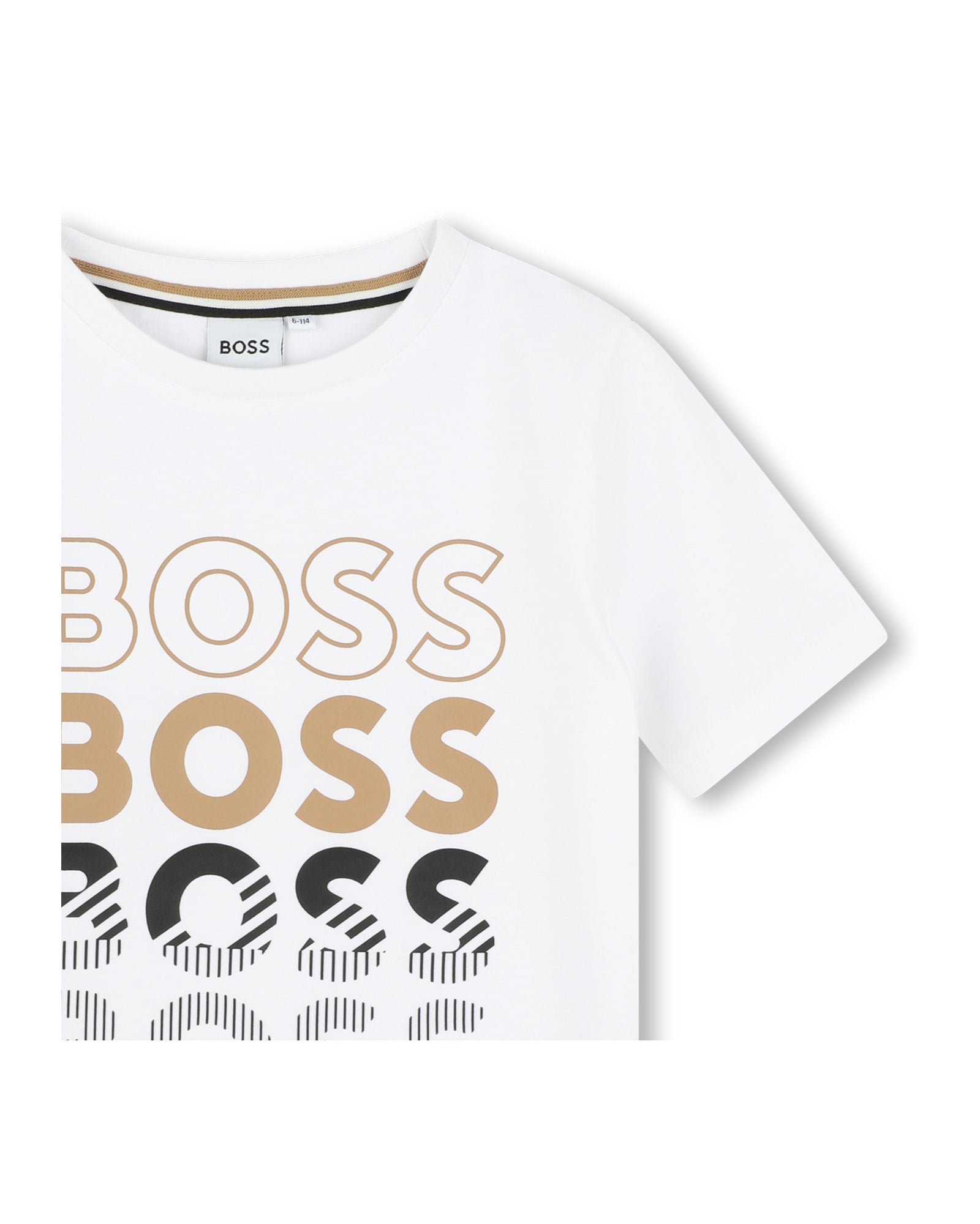 T-shirt à manches courtes en coton - Blanc