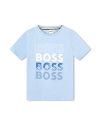 T-shirt à manches courtes - Bleu Oxford
