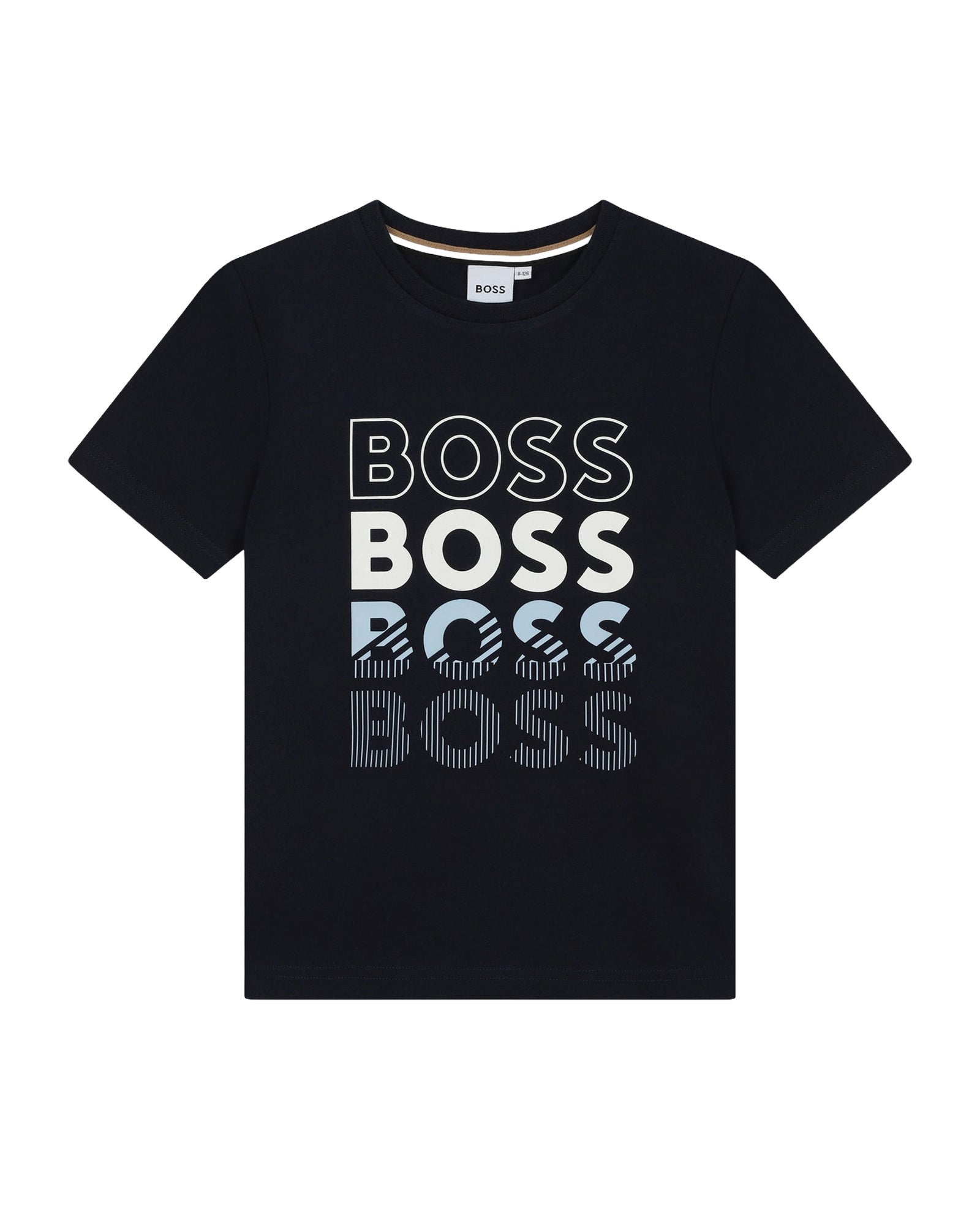 Short-sleeved cotton T-shirt - Cargo Blue