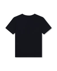 Short-sleeved cotton T-shirt - Cargo Blue