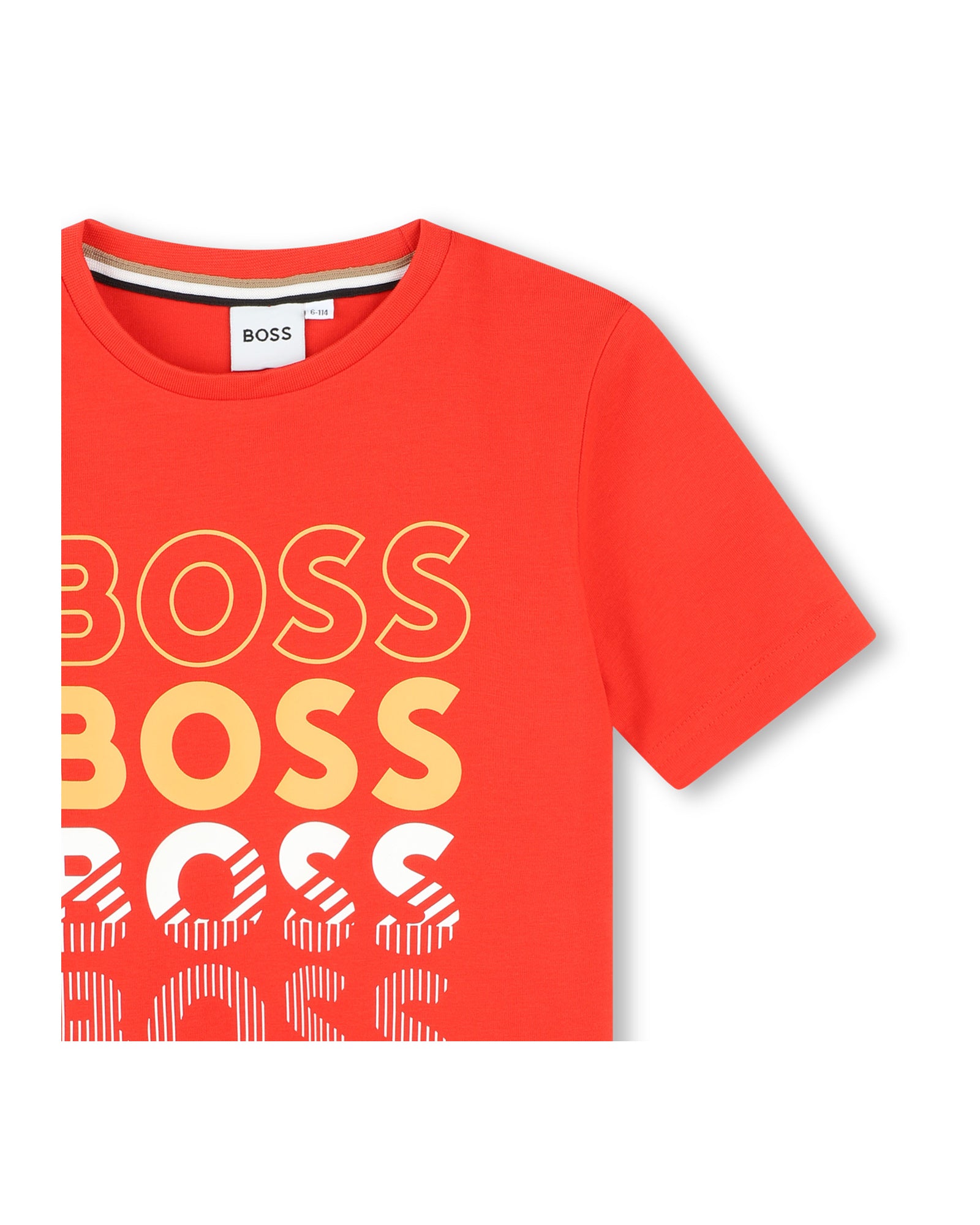 T-shirt à manches courtes - Rouge Vif