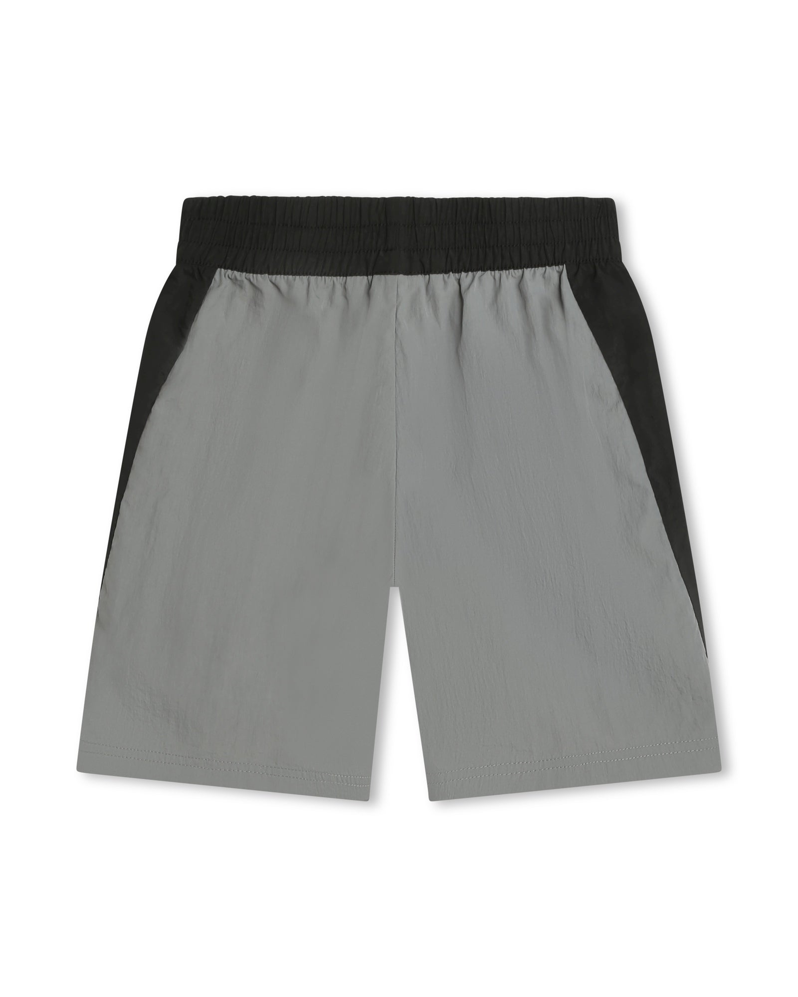 Short à taille élastiquée - Gris Souris