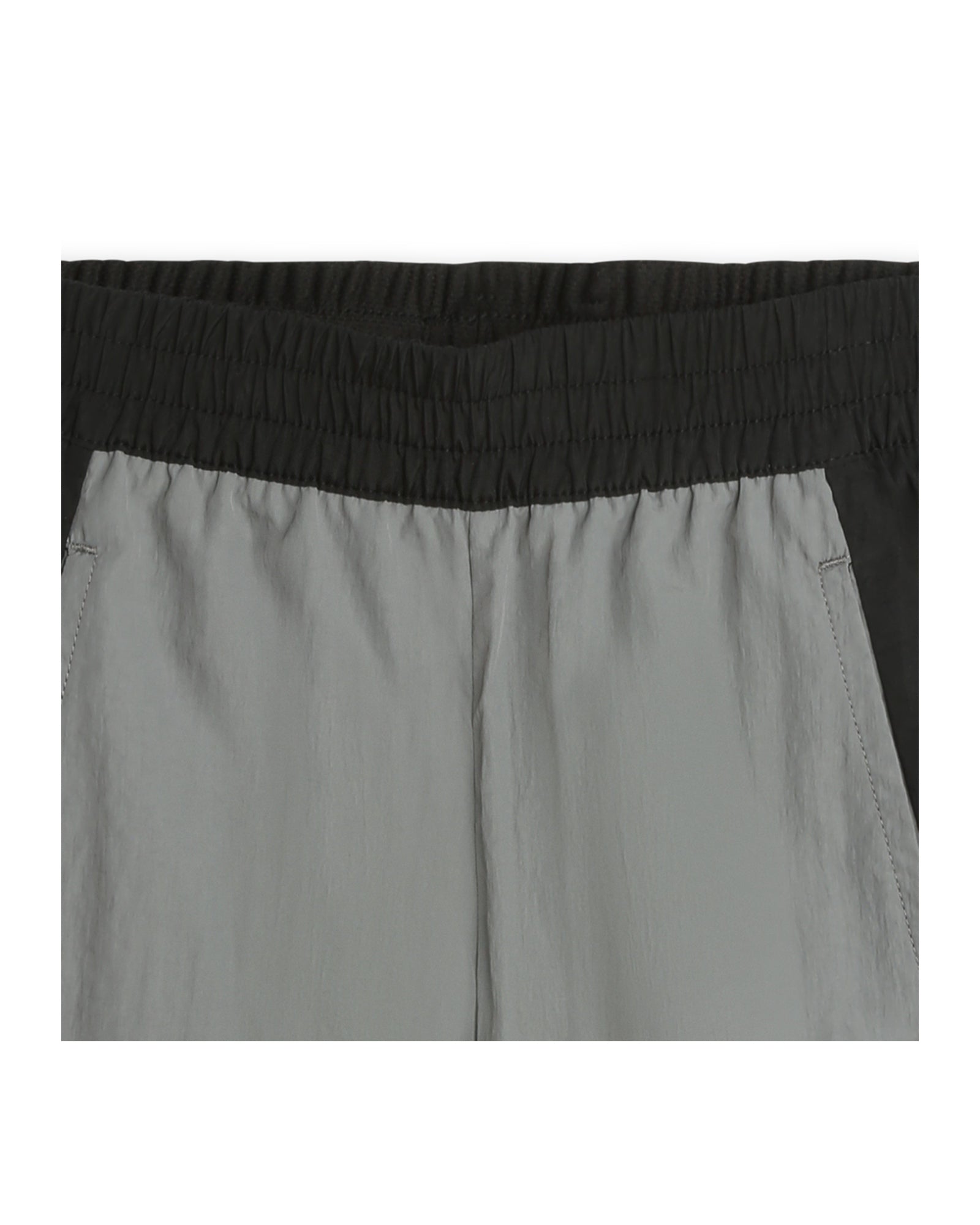 Short à taille élastiquée - Gris Souris