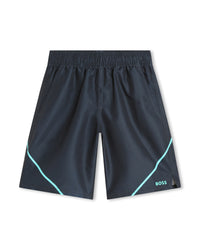 Short de bain à poches - Bleu Cargo