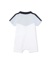 Combi-short à fermeture pressionnée - Blanc