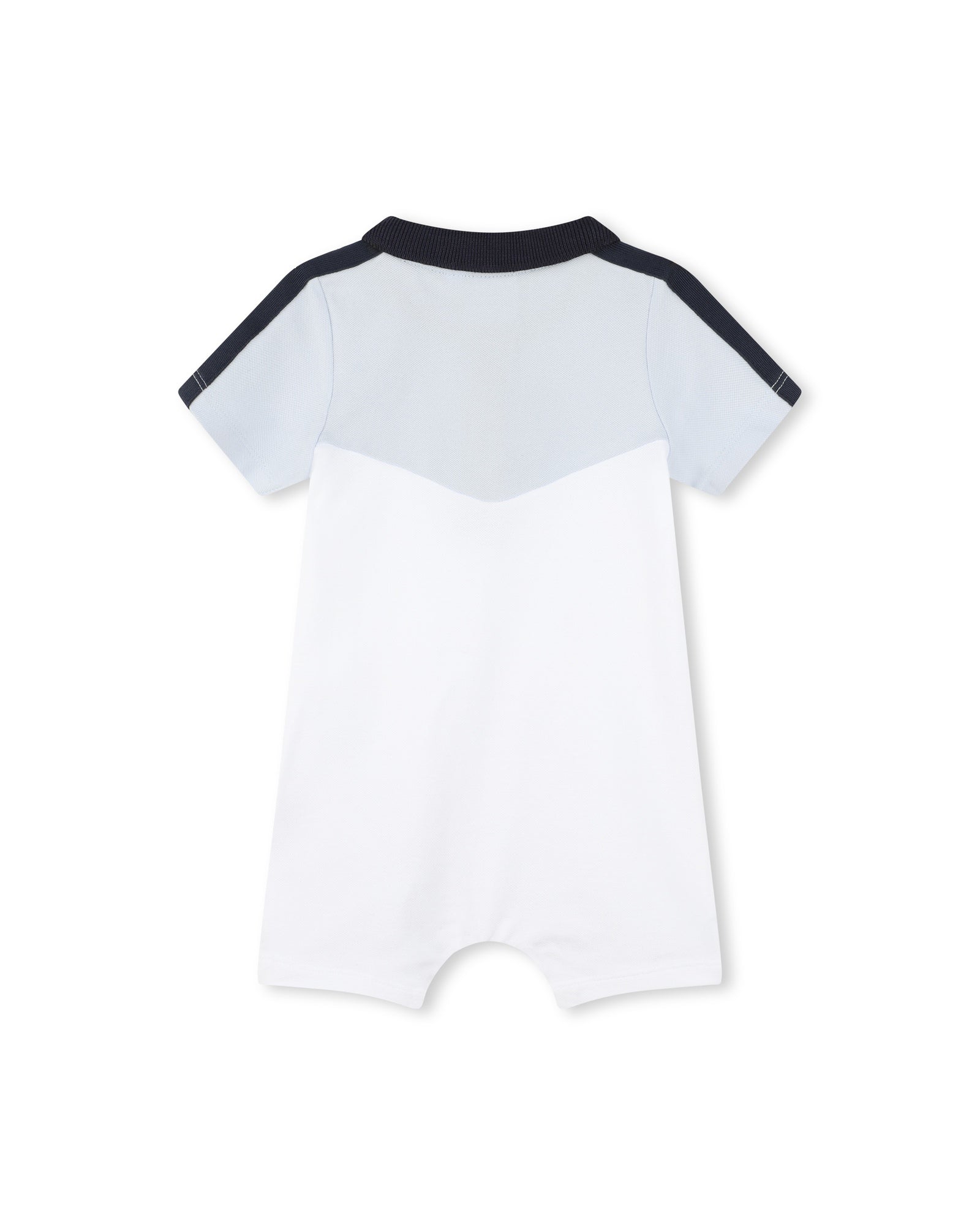 Combi-short à fermeture pressionnée - Blanc