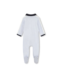 Pyjama à fermeture pressionnée en coton - Ciel