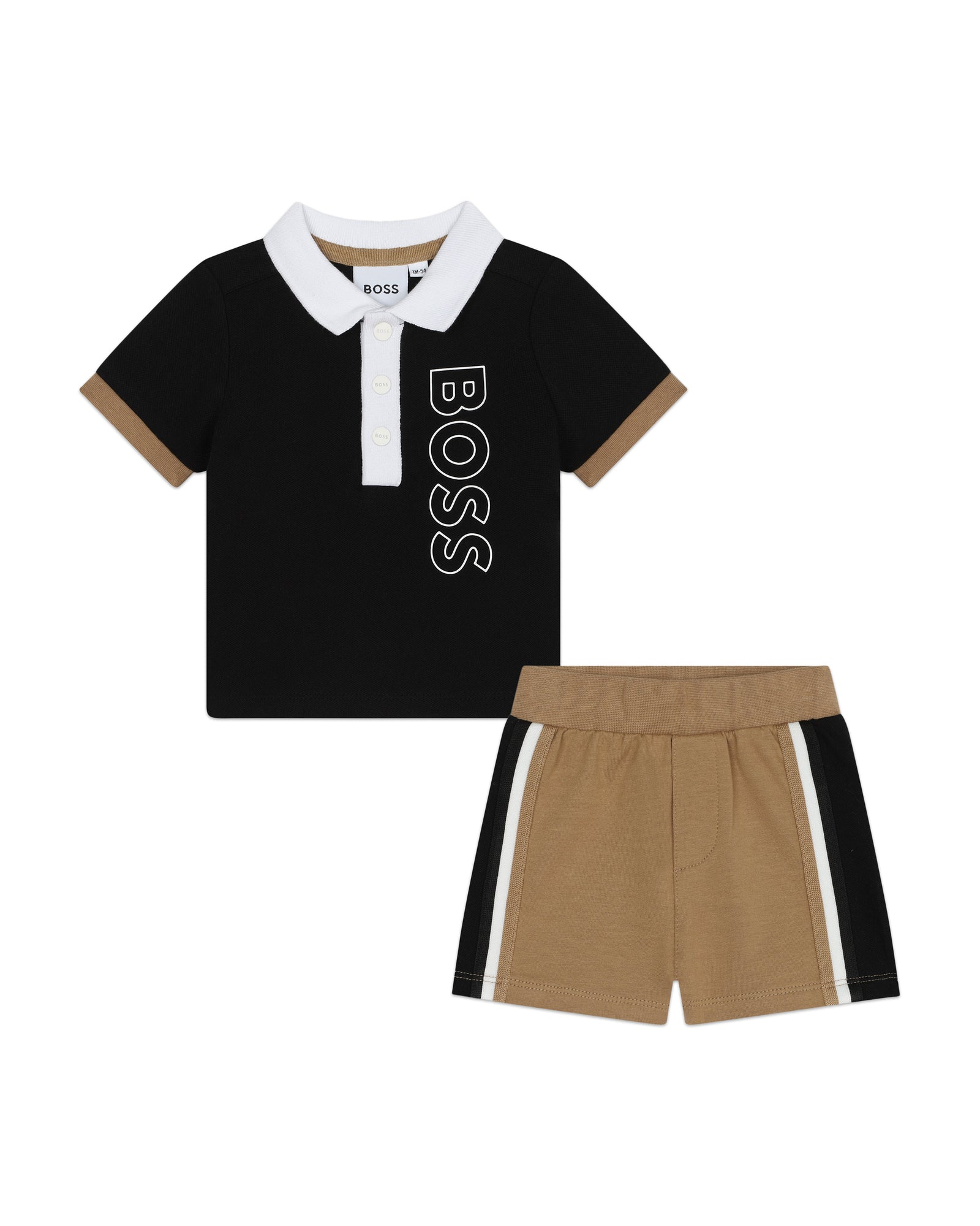 Ensemble polo et short - Black