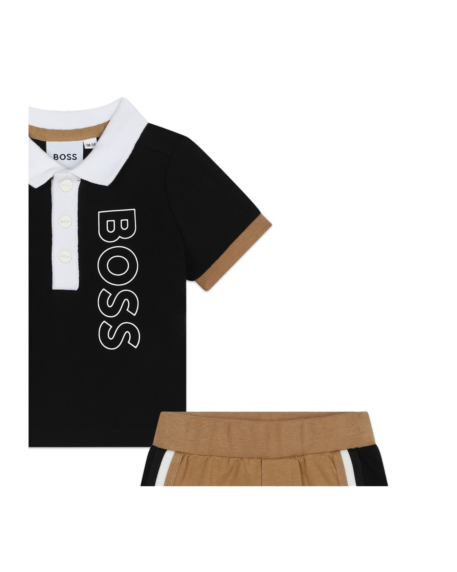 Ensemble polo et short - Black