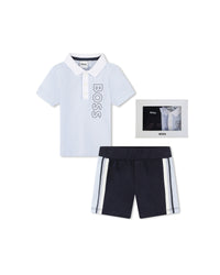 Polo shirt and shorts set - Ciel