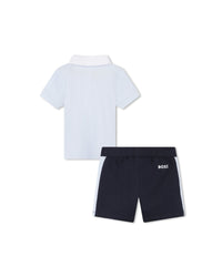 Ensemble polo et short - Ciel