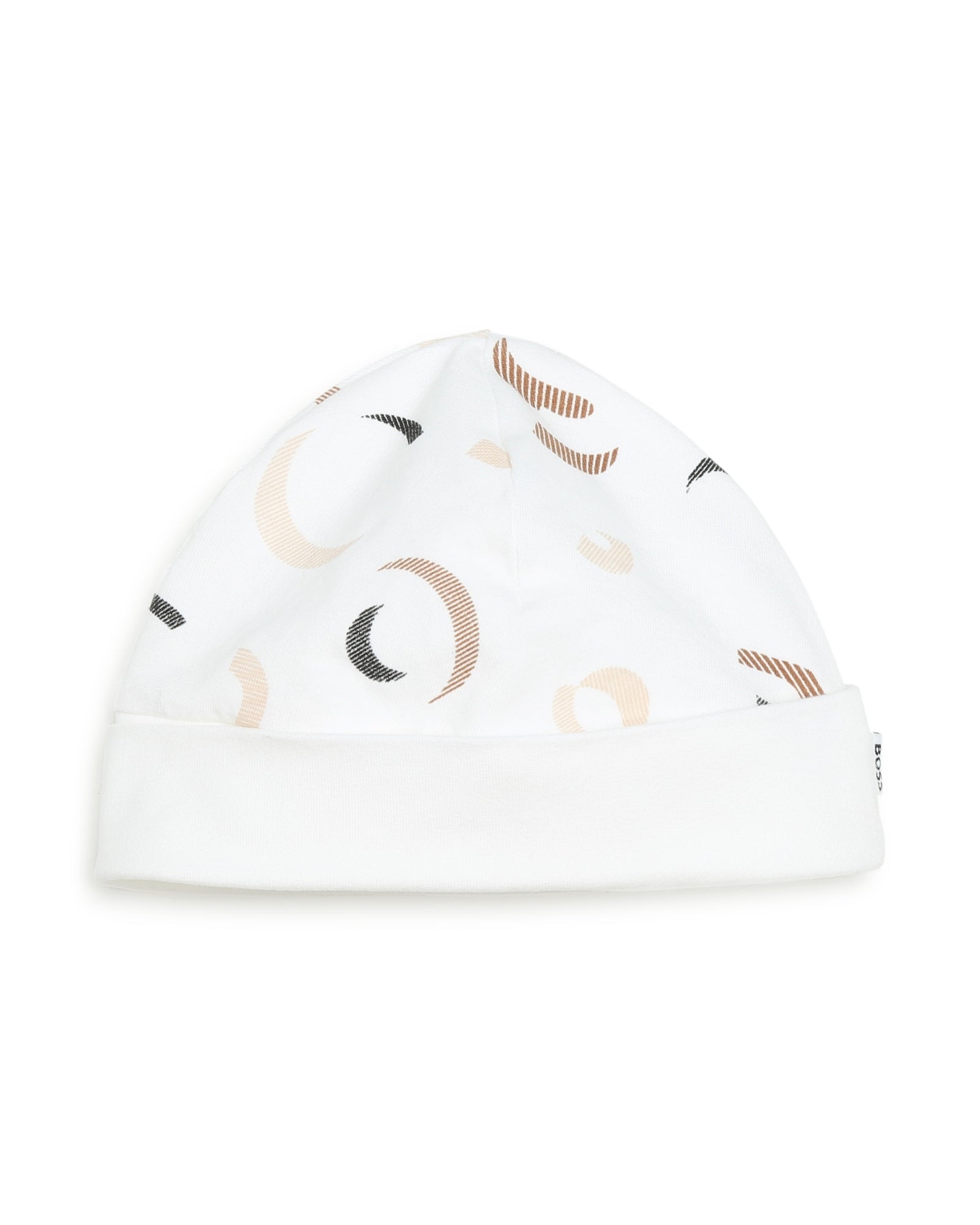 Ensemble pyjama et bonnet - Blanc & Marron