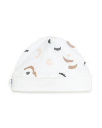 Ensemble pyjama et bonnet - Blanc Marron