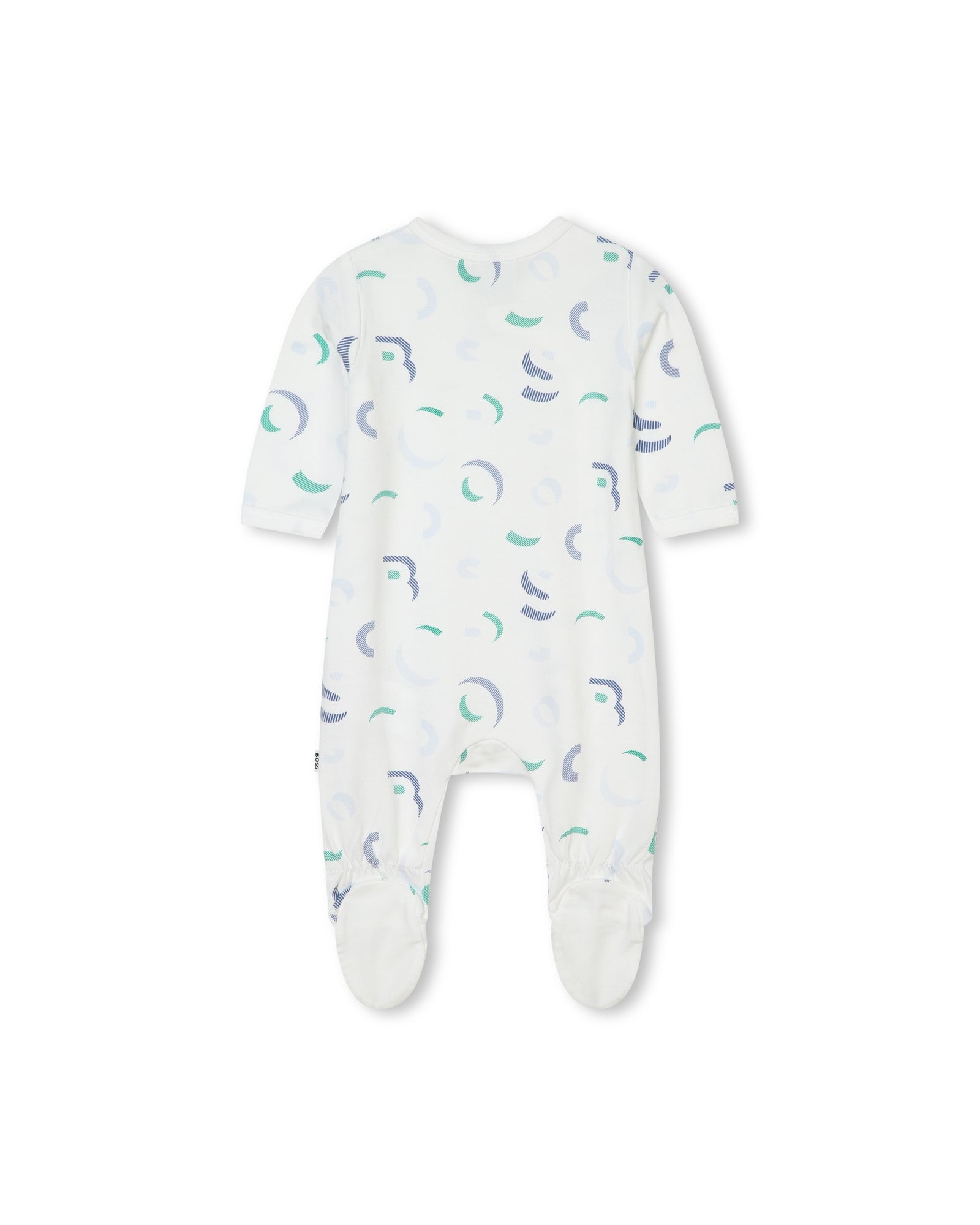 Ensemble pyjama et bonnet - Blanc Bleu