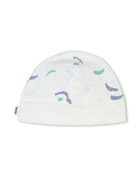 Ensemble pyjama et bonnet - Blanc Bleu