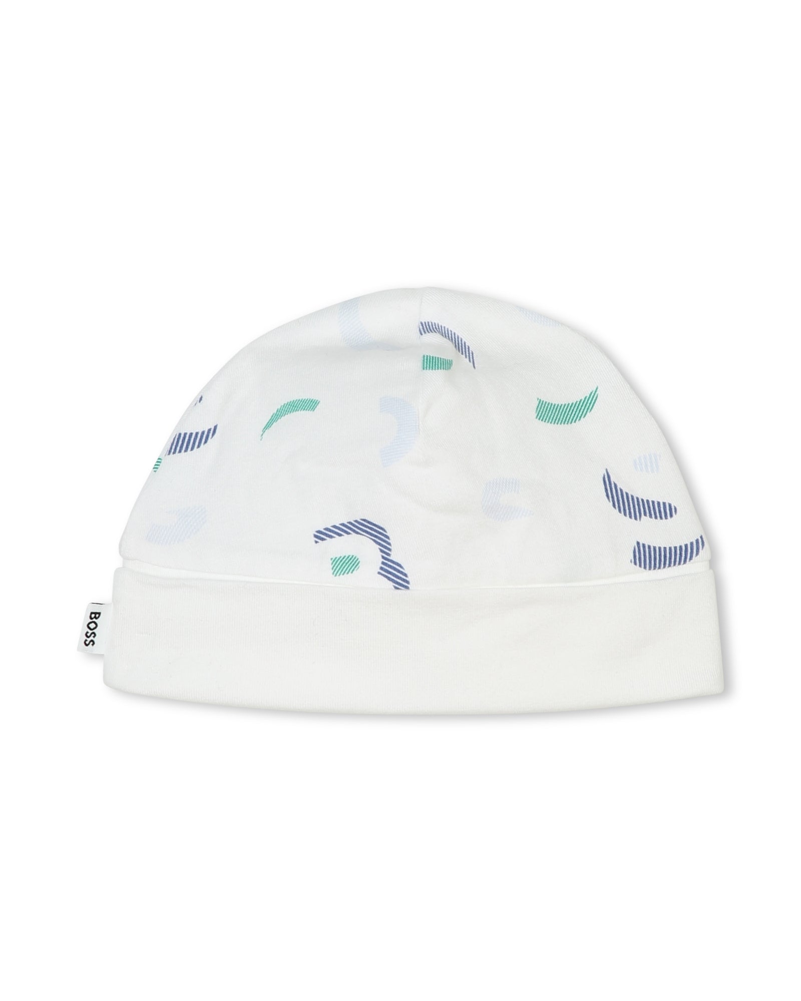 Ensemble pyjama et bonnet - Blanc Bleu