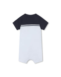Combi-short à fermeture pressionnée - Ciel