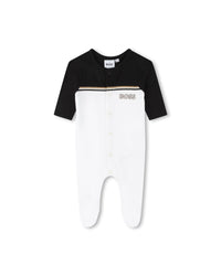 Ensemble pyjama et bonnet - Blanc