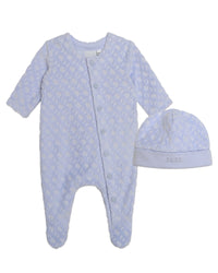 Ensemble pyjama et bonnet - Ciel