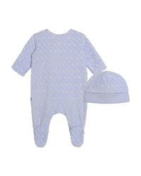 Ensemble pyjama et bonnet - Ciel