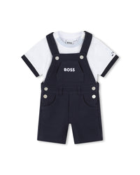 Ensemble combinaison et t-shirt - Bleu Cargo