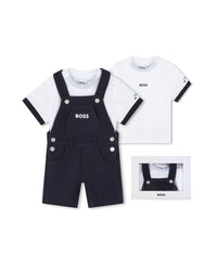 Ensemble combinaison et t-shirt - Bleu Cargo