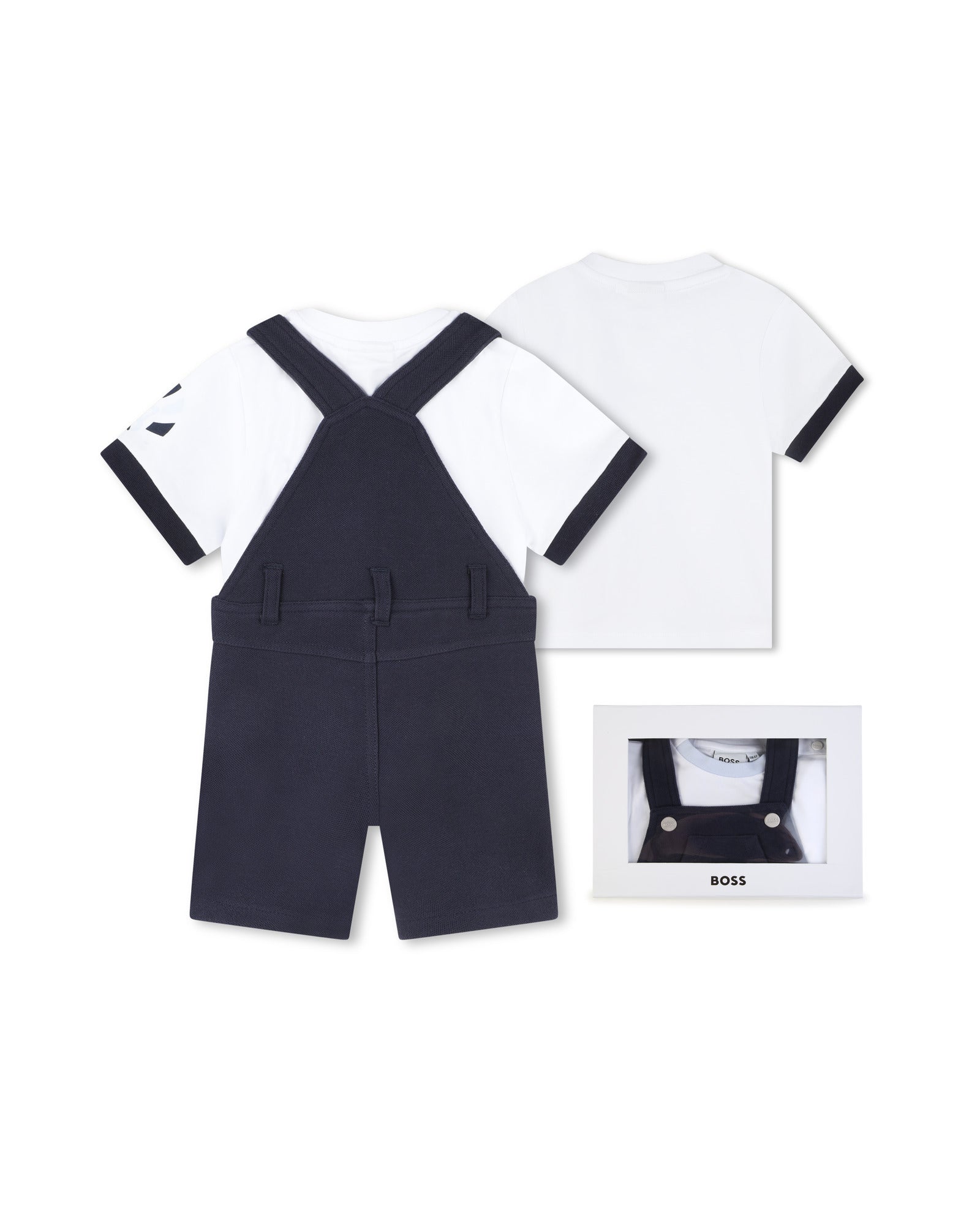 Ensemble combinaison et t-shirt - Bleu Cargo