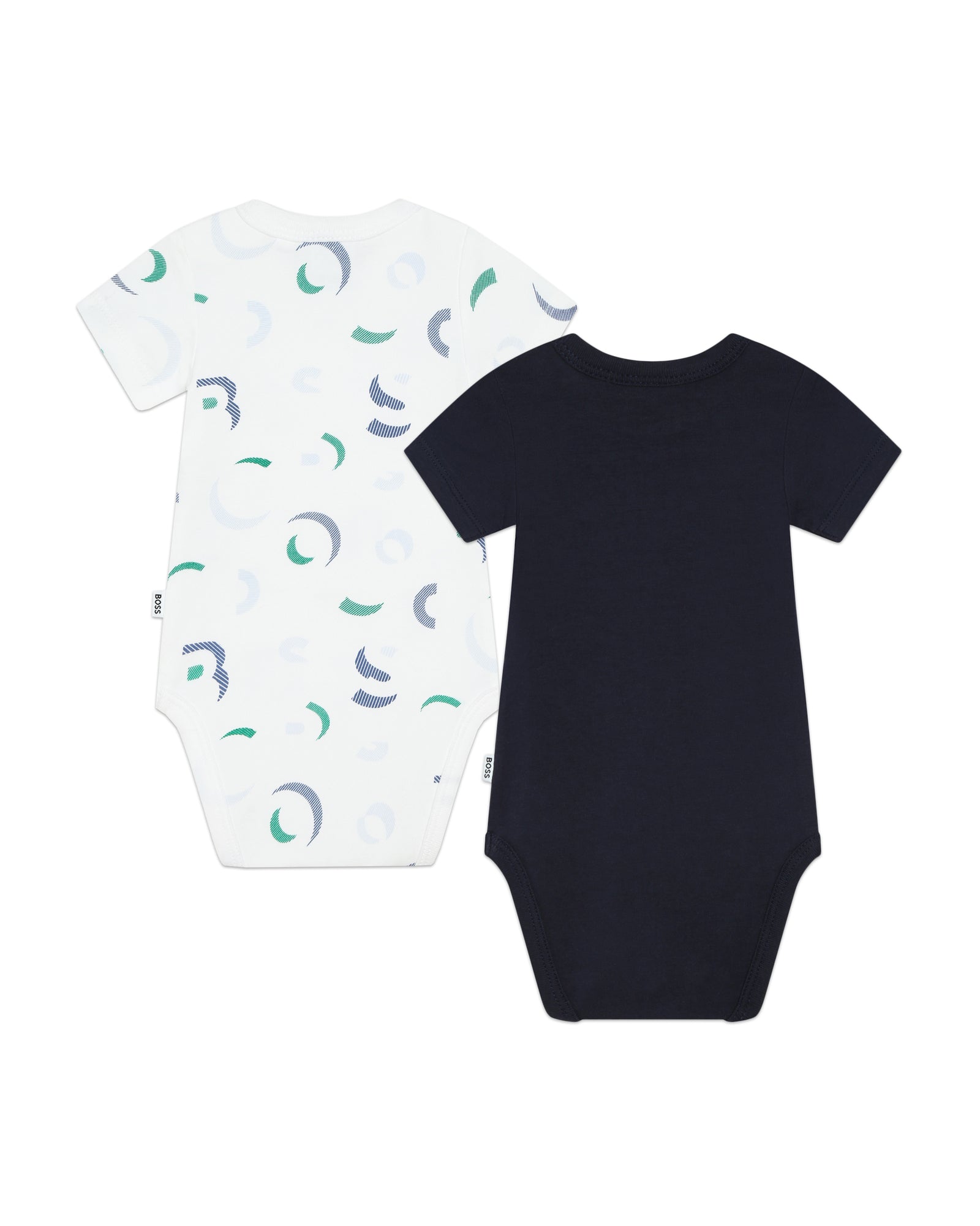 Set de 2 bodies - Blanc Bleu