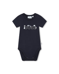 Set de 2 bodies - Blanc Bleu