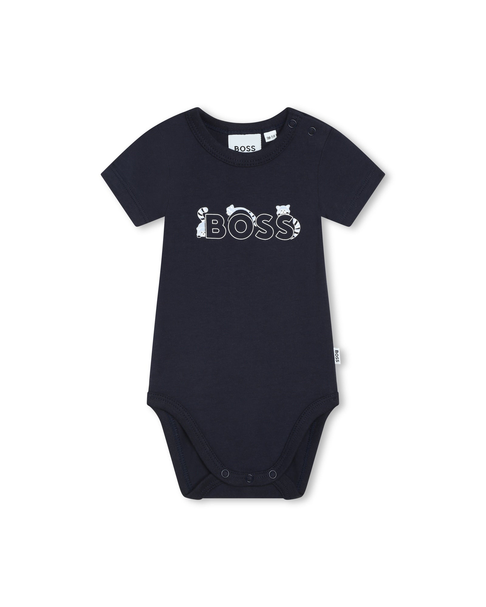 Set de 2 bodies - Blanc Bleu