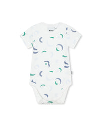 Set de 2 bodies - Blanc Bleu