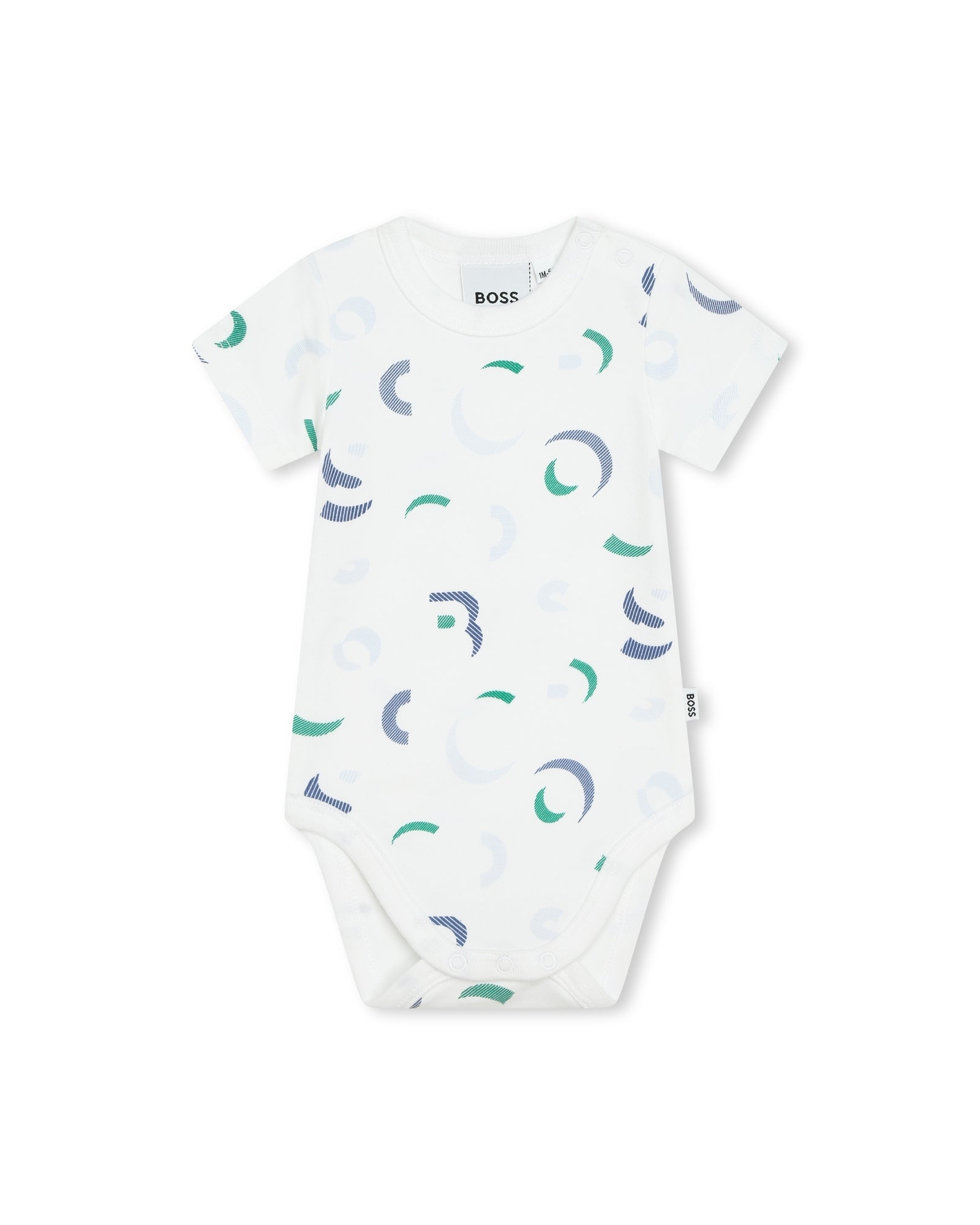 Set de 2 bodies - Blanc Bleu