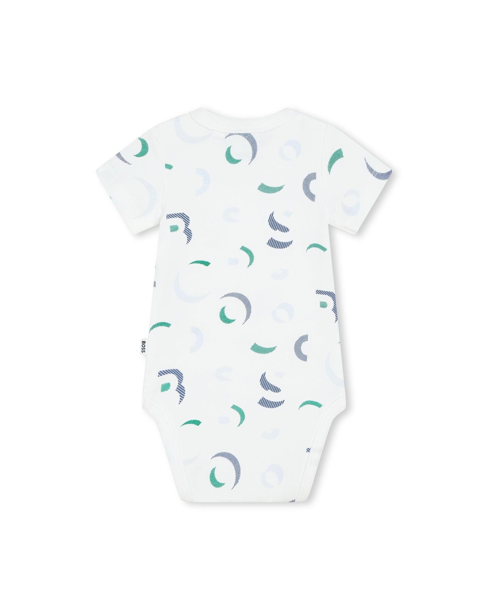 Set de 2 bodies - Blanc Bleu