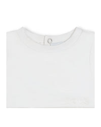 Robe à manches courtes - Blanc