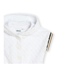 Combi-short à capuche - Blanc