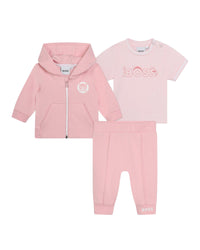 Ensemble de survêtement 3 pièces avec cardigan - Tickled Pin