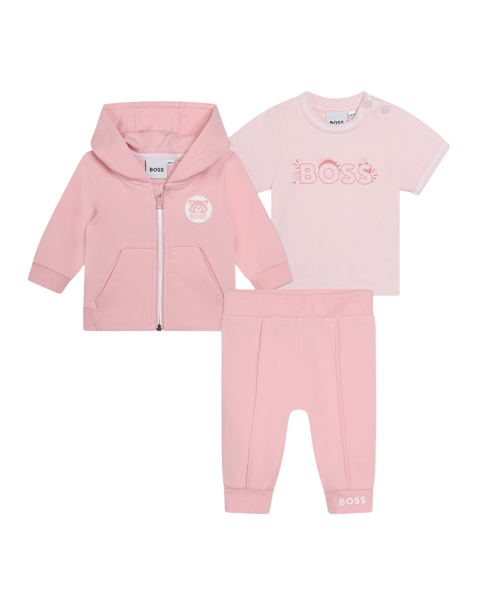 Ensemble de survêtement 3 pièces avec cardigan - Tickled Pin