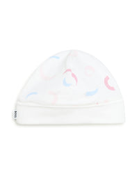 Pyjama and bonnet set - White Pink